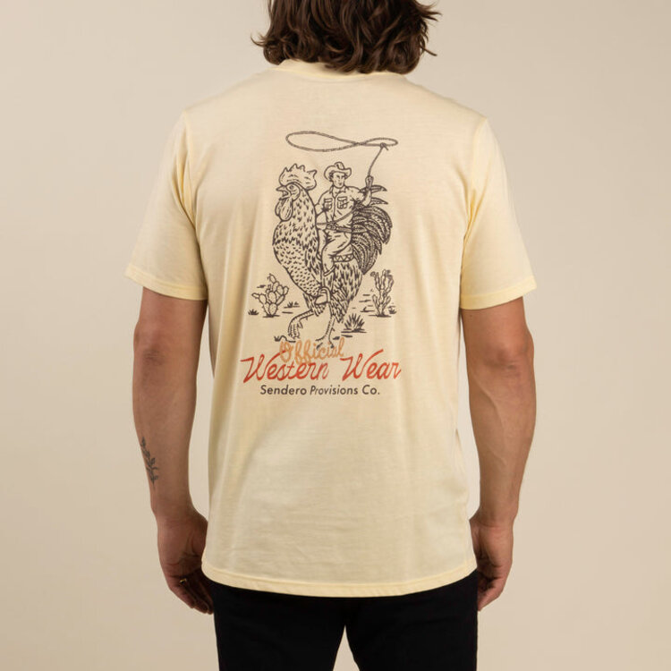 Sendero Provisions Co. Official Western T-Shirt | Cream