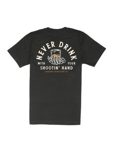 Sendero Provisions Co. Shootin' Hand T-Shirt | Black