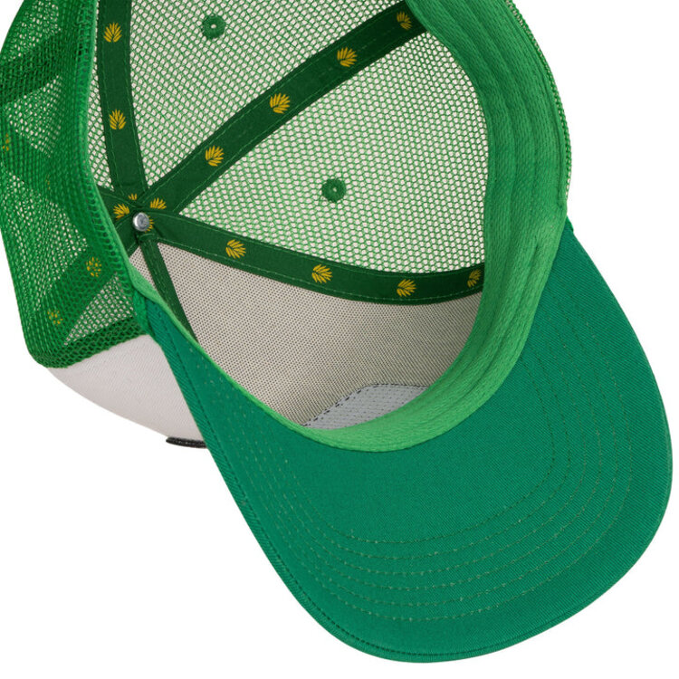 Sendero Provisions Co. Sendero Cowboy Pro Shop Hat | White/Green
