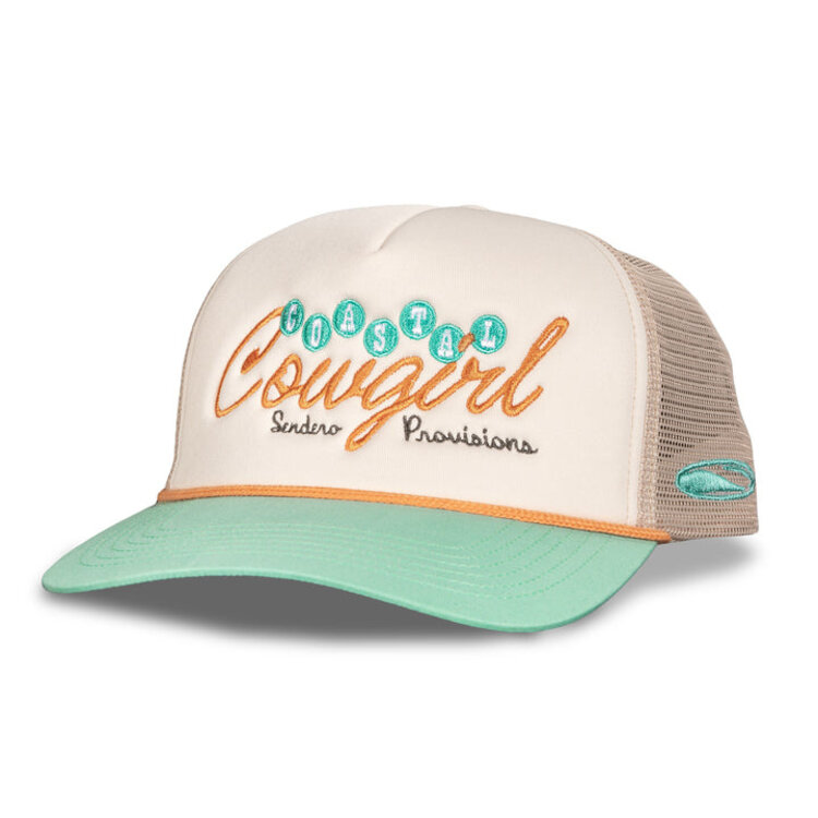Sendero Provisions Co. Sendero Coastal Cowgirl Hat | Cream/Teal