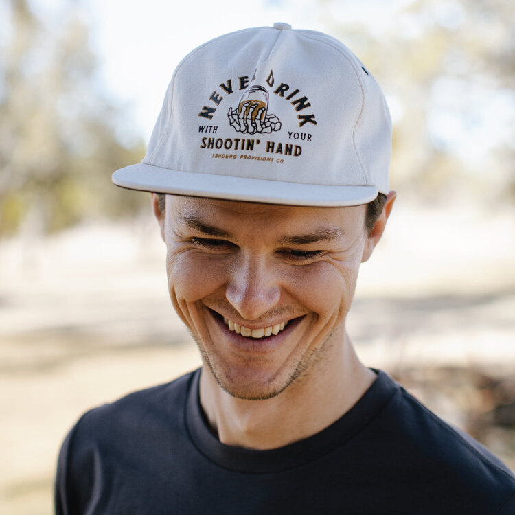 Sendero Provisions Co. Sendero Shootin' Hand Hat | White
