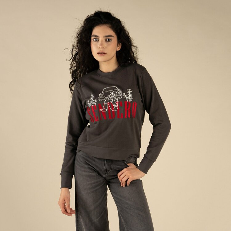 Sendero Provisions Co. Desert Drifter Women'S Sweatshirt | Vintage Black