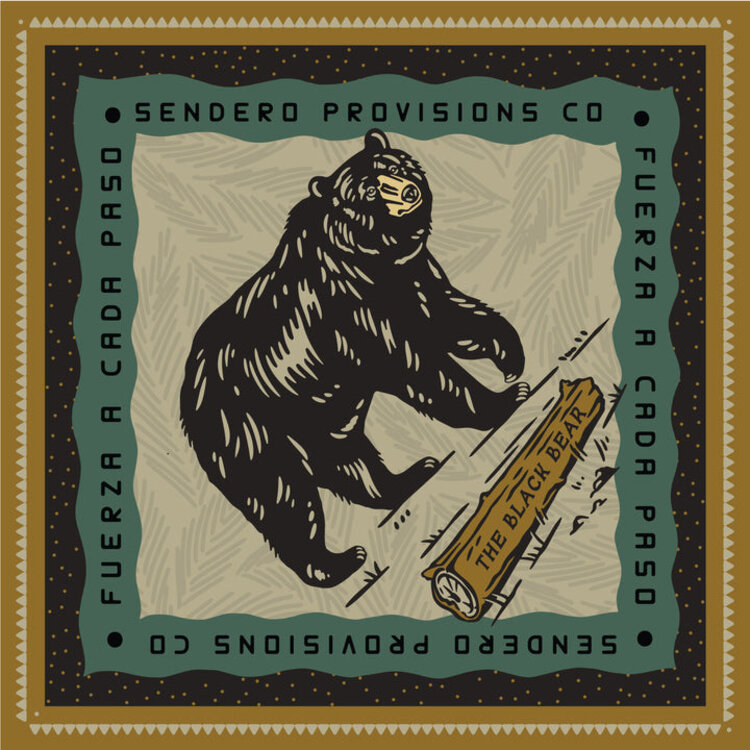 Sendero Provisions Co. Sendero Bear Bandana | Black