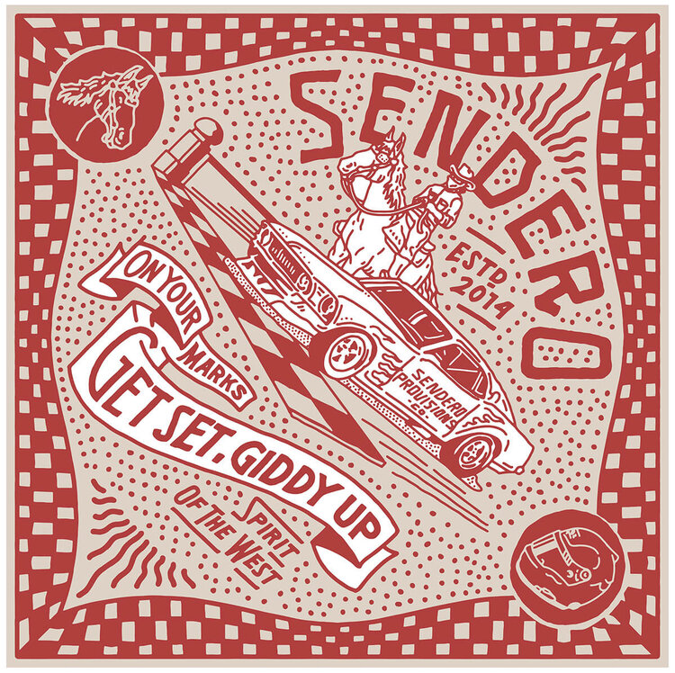 Sendero Provisions Co. Sendero Giddy Up Bandana | Red