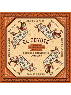 Sendero Provisions Co. Sendero Coyote Bandana | Orange