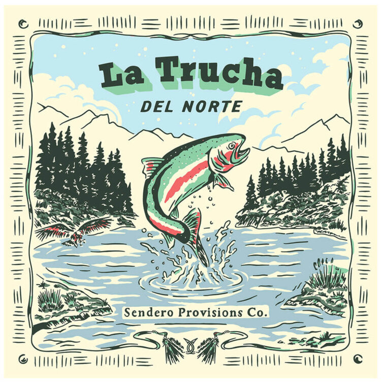 Sendero Provisions Co. Del Norte Bandana | White