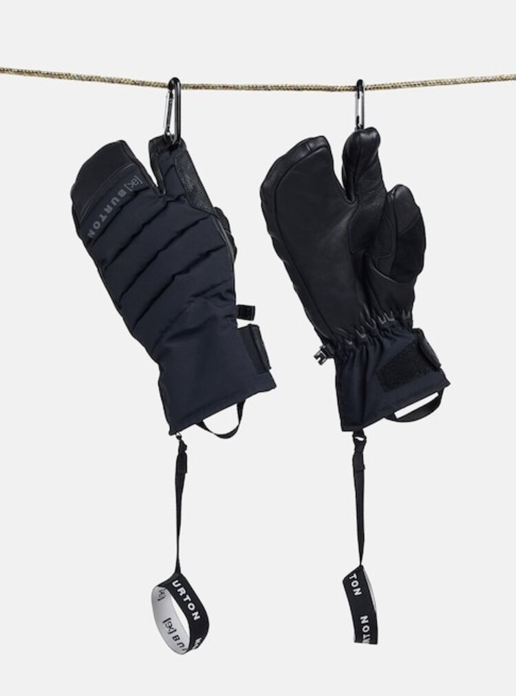 Burton Burton [Ak] Windstopper Oven Trigger Mittens | True Black
