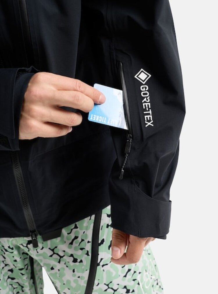 Burton Men's [ak] Tuvak GORE-TEX C-Knit 3L Jacket | True Black