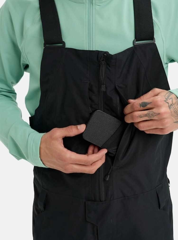 Burton Burton Men's Reserve 2L Relaxed Bib Pants | True Black