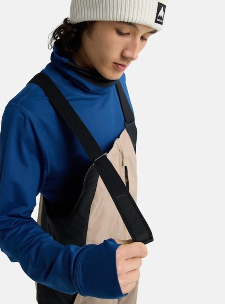 Burton Burton Men's Reserve 2L Relaxed Bib Pants | Summit Taupe/True Black