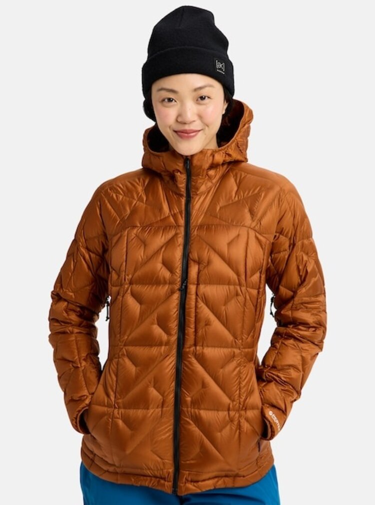Burton Women's [ak] Baker Down Hooded Jacket | Chestnut Brown