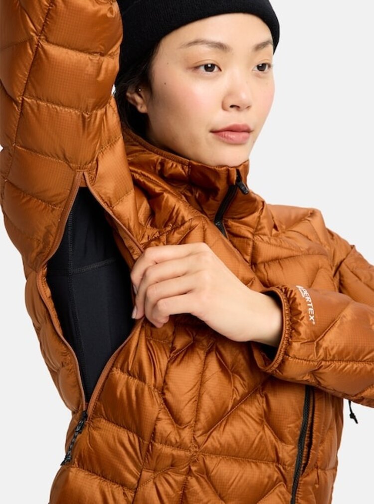Burton Women's [ak] Baker Down Hooded Jacket | Chestnut Brown