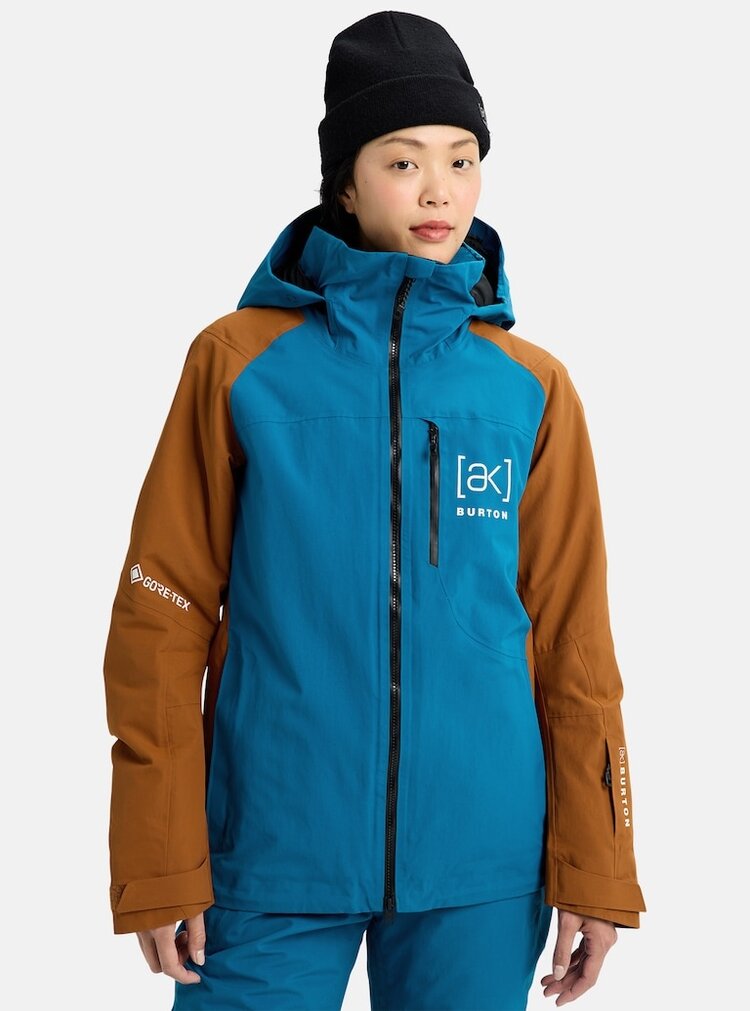 Burton Burton Women's [Ak] Embark Gore-Tex 2L Jacket | Blue Teal/Chestnut Brown