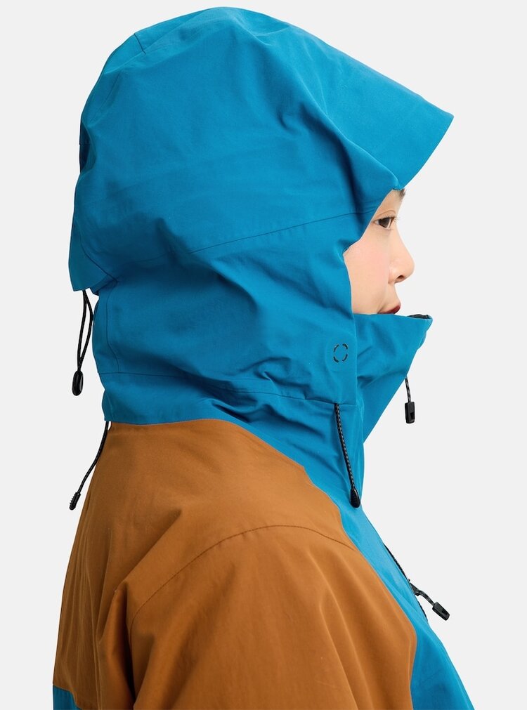 Burton Burton Women's [Ak] Embark Gore-Tex 2L Jacket | Blue Teal/Chestnut Brown