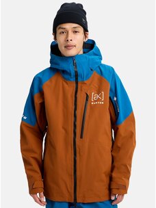 Burton Burton Men's [Ak] Cyclic Gore‑Tex 2L Jacket | Chestnut Brown/Blue Teal