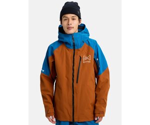 Burton Men's [Ak] Cyclic Gore‑Tex 2L Jacket | Chestnut Brown/Blue
