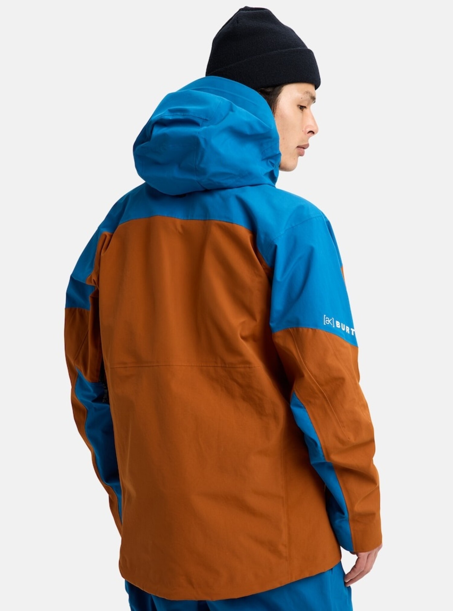 Burton Men's [Ak] Cyclic Gore‑Tex 2L Jacket | Chestnut Brown/Blue