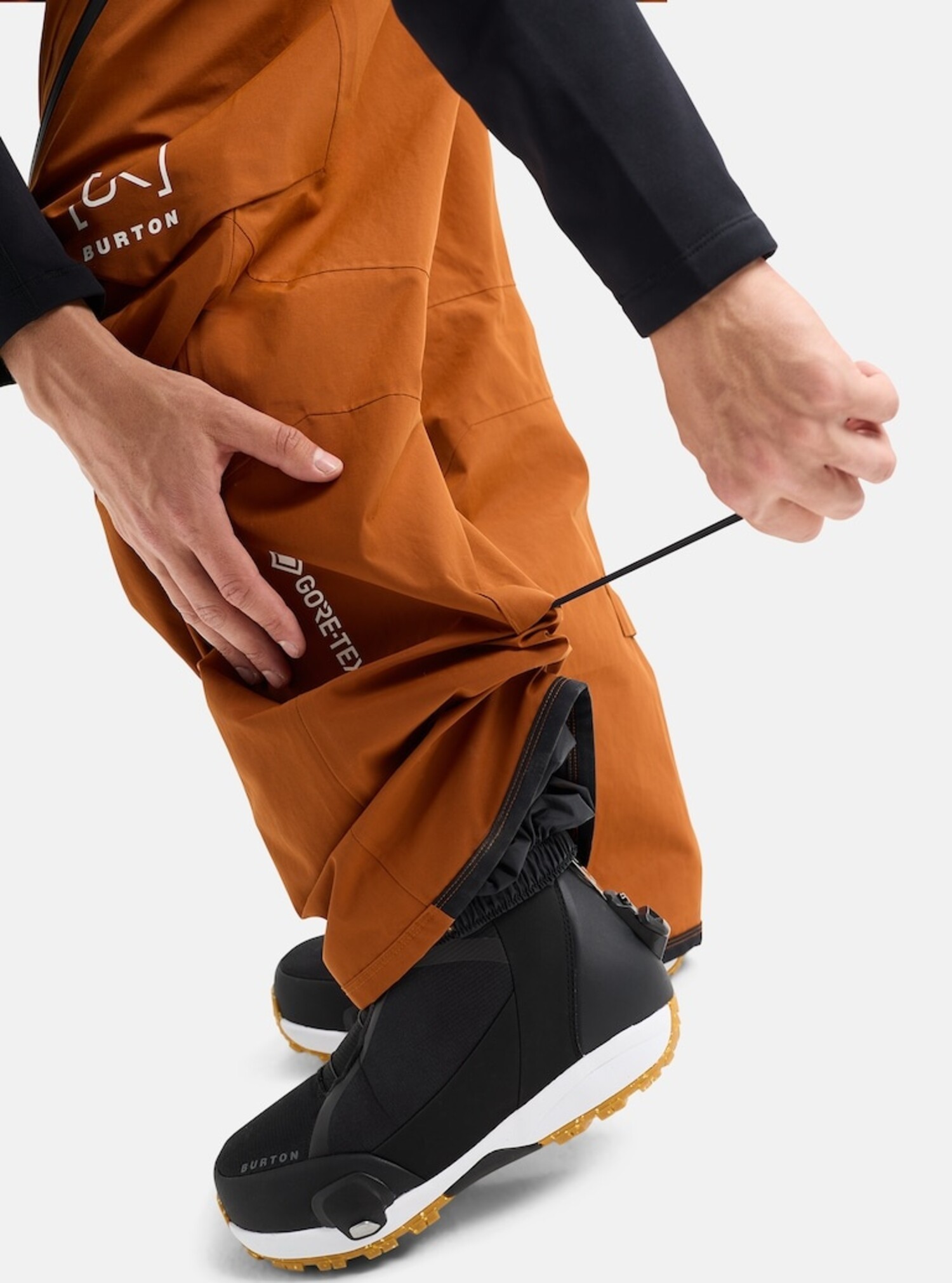 Burton Men's [Ak] Cyclic Gore-Tex 2L Bib Pants | Chestnut Brown