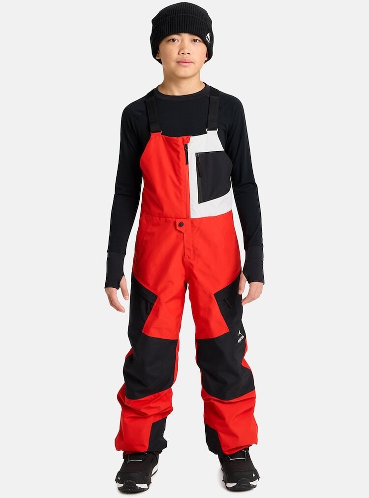 Burton Burton Kids' Powline Gore-Tex 2L Bib Pants | Flame Scarlet / True Black