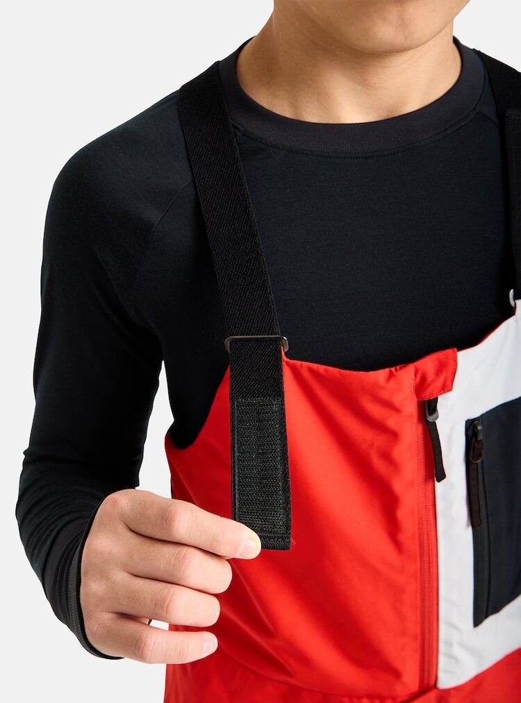 Burton Burton Kids' Powline Gore-Tex 2L Bib Pants | Flame Scarlet / True Black