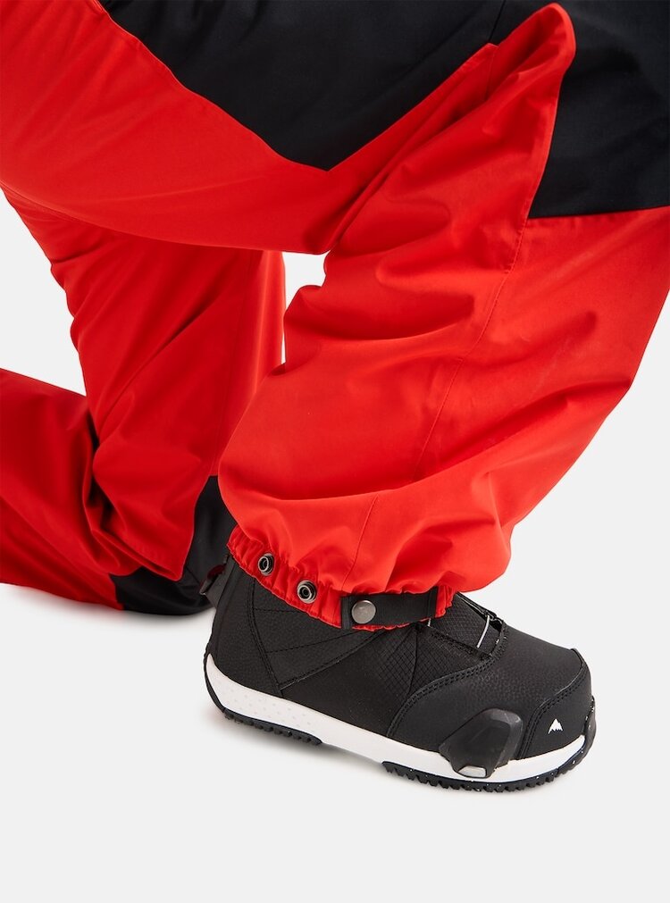 Burton Kids' Powline GORE-TEX 2L Bib Pants | Flame Scarlet / True Black