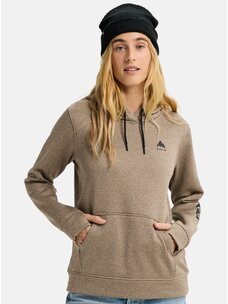 Burton Women's Oak Pullover Hoodie | Summit Taupe Heather