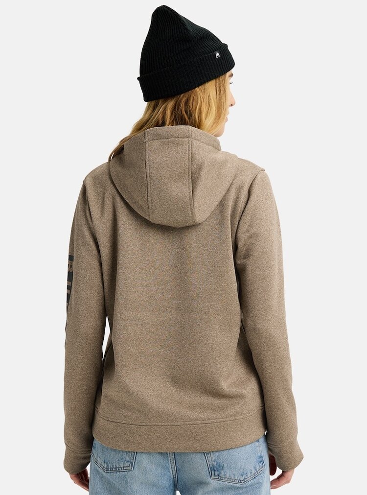 Burton Women's Oak Pullover Hoodie | Summit Taupe Heather