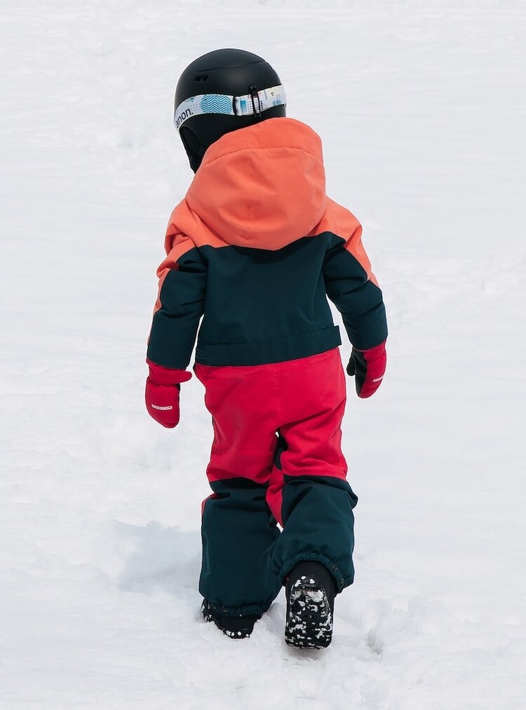 Burton Toddlers' 2L One Piece Snowsuit | Peach Echo / Deep Emerald