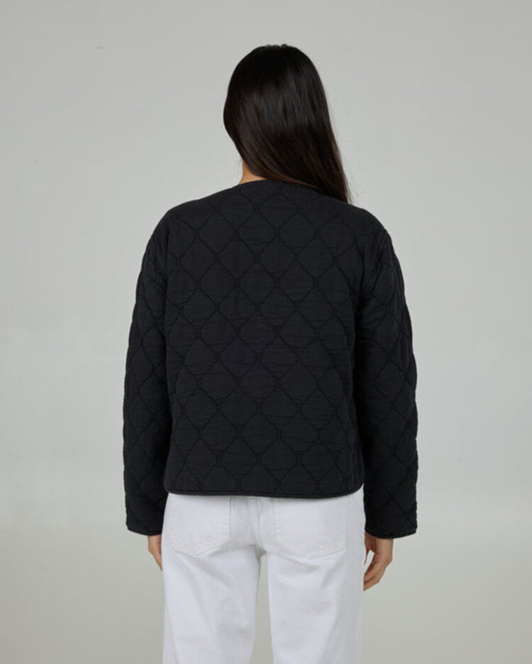 Salty Crew Camp Jacket | Black