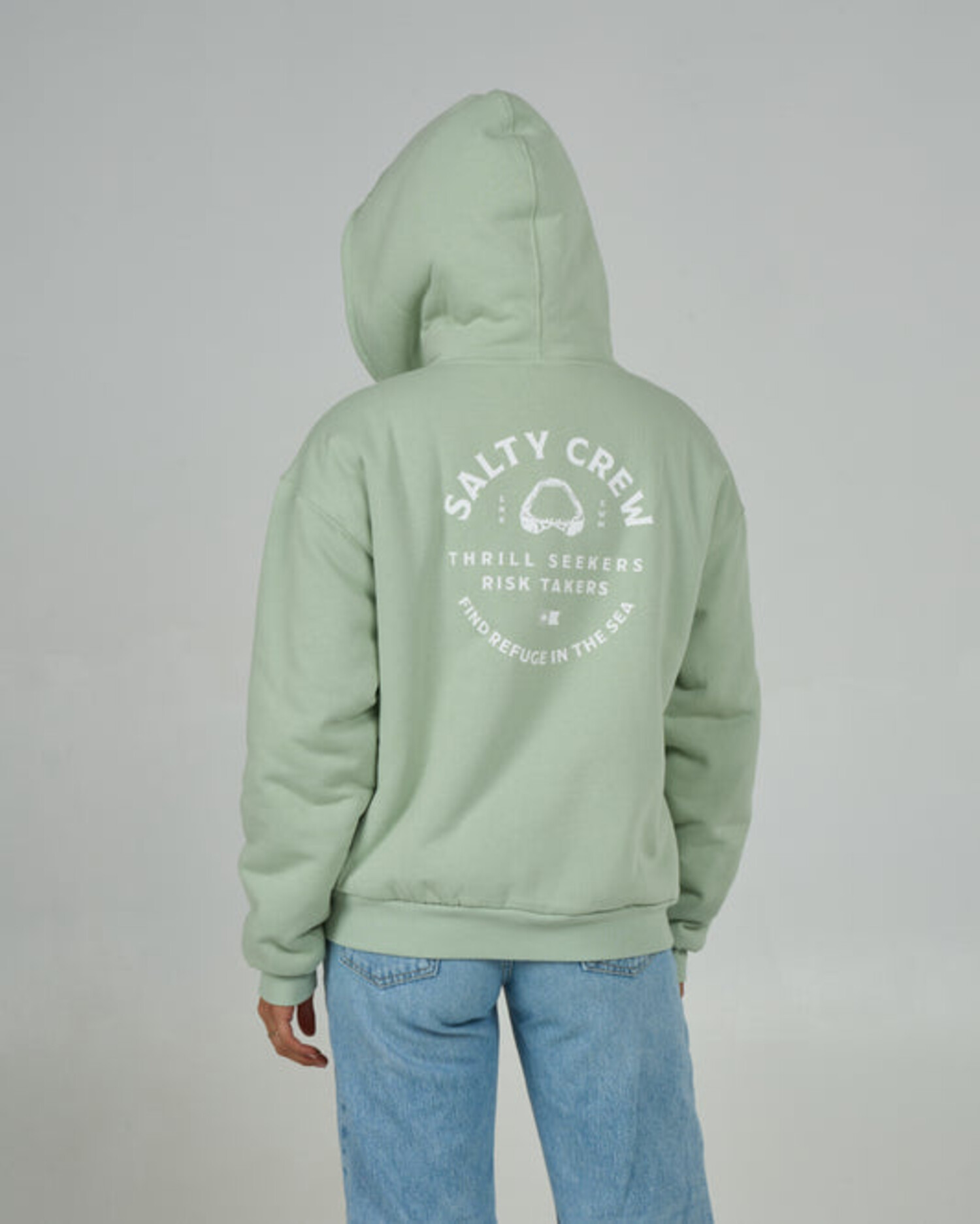 SALTY CREW ジップフーディー サイズ L Salty Crew Chompers Zip Hoody | Meadow Green - The Choice Shop
