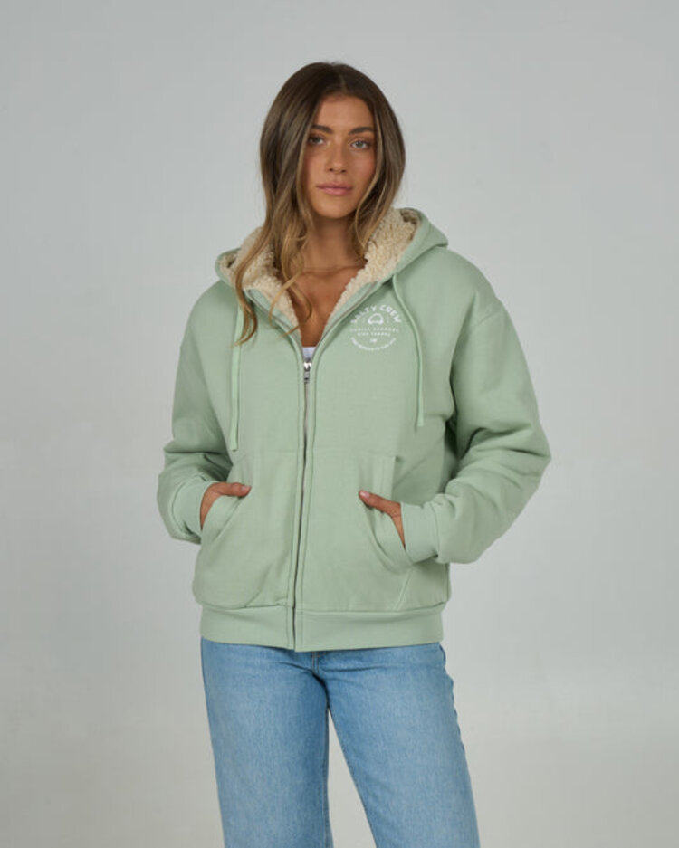 Salty Crew Salty Crew Chompers Zip Hoodie | Meadow Green