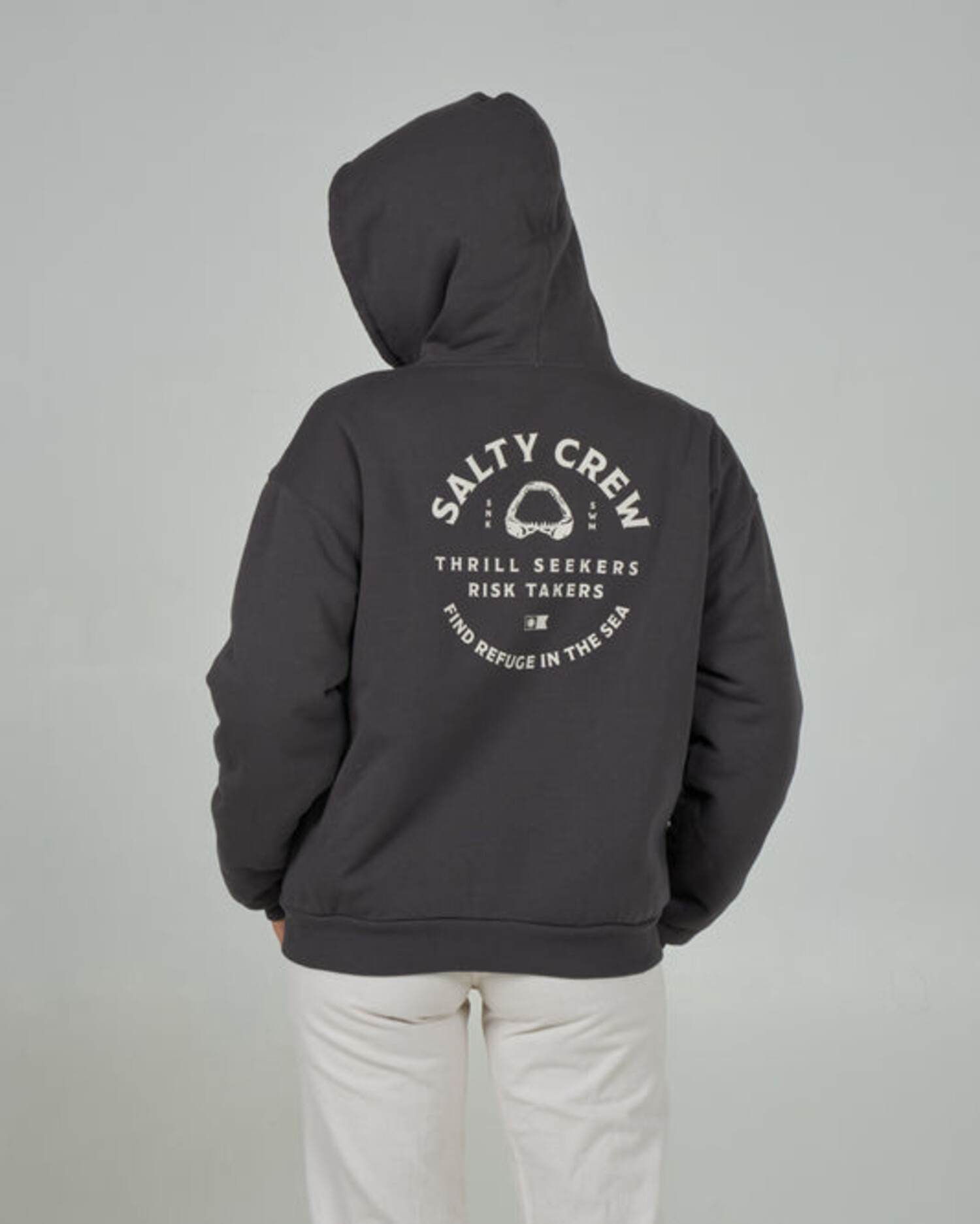 SALTY CREW ジップフーディー サイズ L Salty Crew Chompers Zip Hoody | Charcoal - The Choice Shop