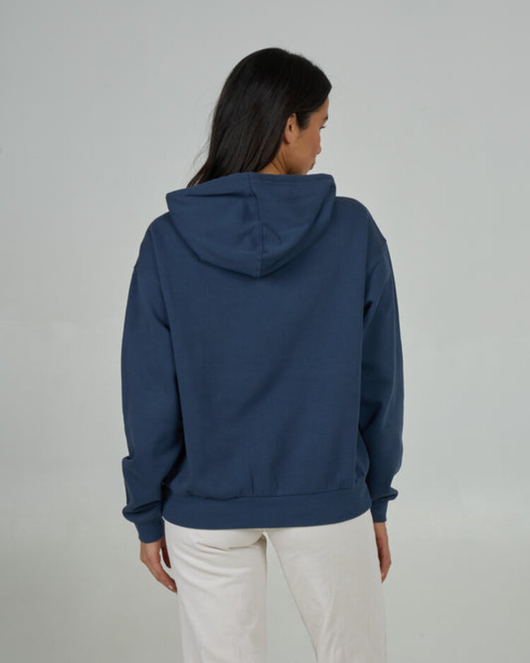 Salty Crew Salty Crew Land And Sea Hoody | Midnight Navy