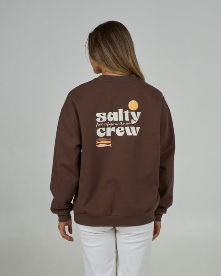 Salty Crew Salty Crew Small Bite Crew | Espresso