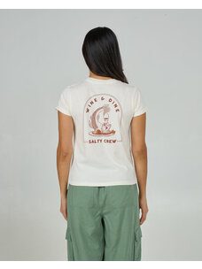 Salty Crew Salty Crew Wine N Dine Modern Tee | Off White