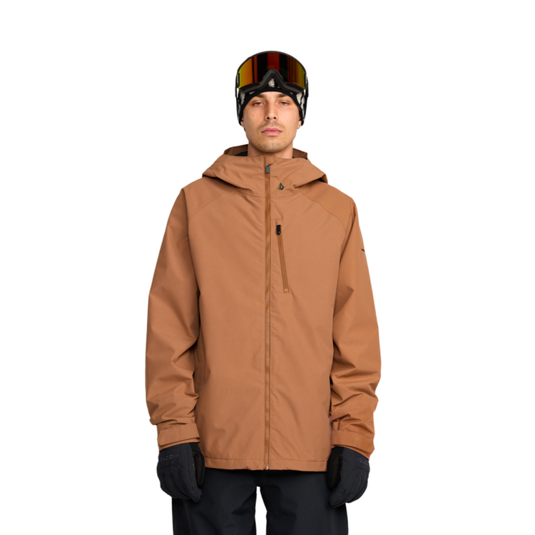 Volcom Men's 2836 Insulated Jacket Snowboard | Terra Brown