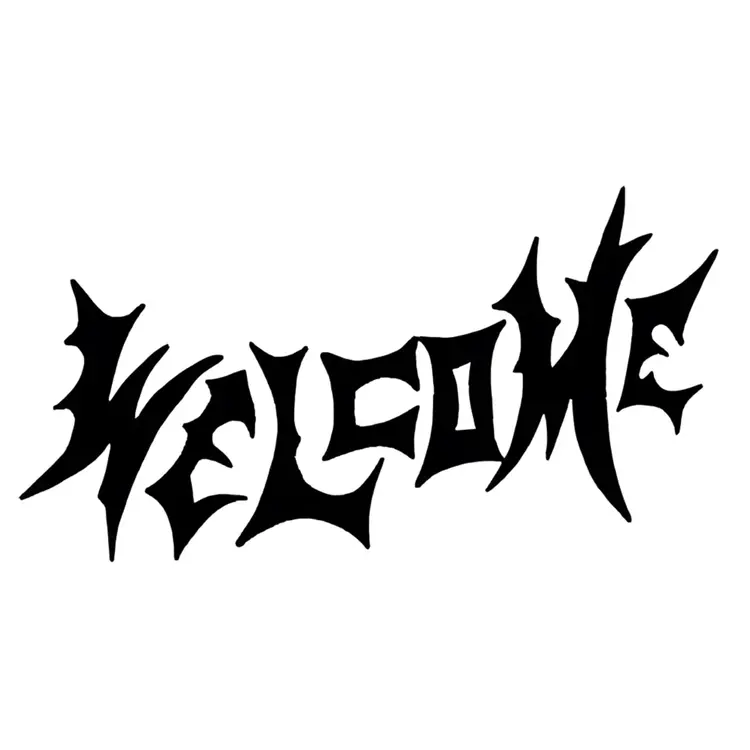 Welcome Chrome Fang Tee | White