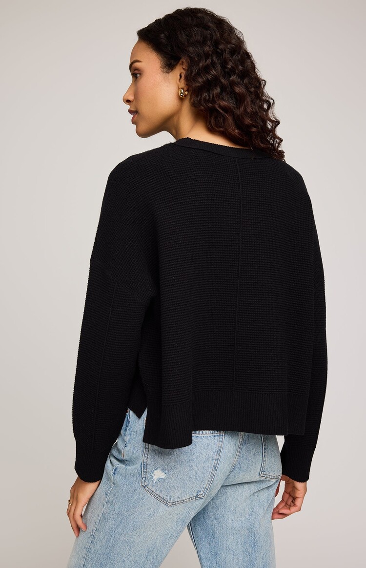 Gentle Fawn Axel Crewneck Sweater | Black
