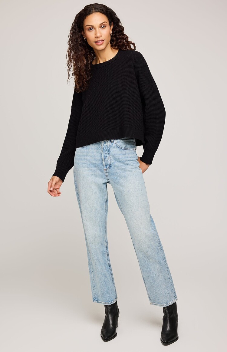 Gentle Fawn Axel Crewneck Sweater | Black