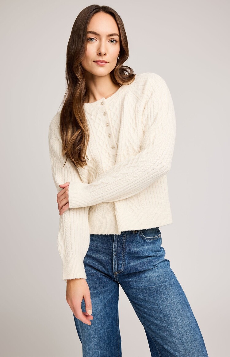 Gentle Fawn Aspen Pullover Sweater | Cream