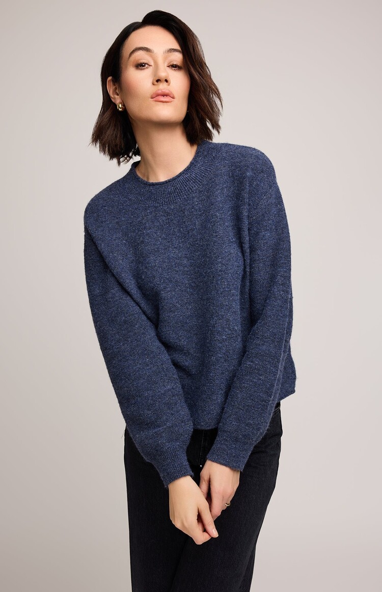 Gentle Fawn Wanda Pullover Sweater | Heather Blue