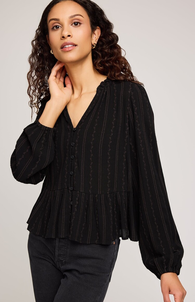 Gentle Fawn Ophelia Blouse | Black