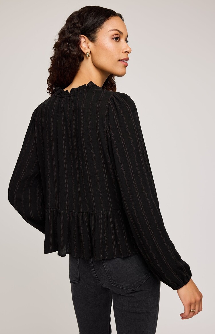 Gentle Fawn Ophelia Blouse | Black