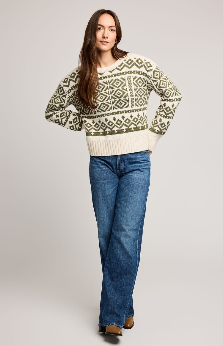 Gentle Fawn Cypress Pullover Sweater | Heather Moss