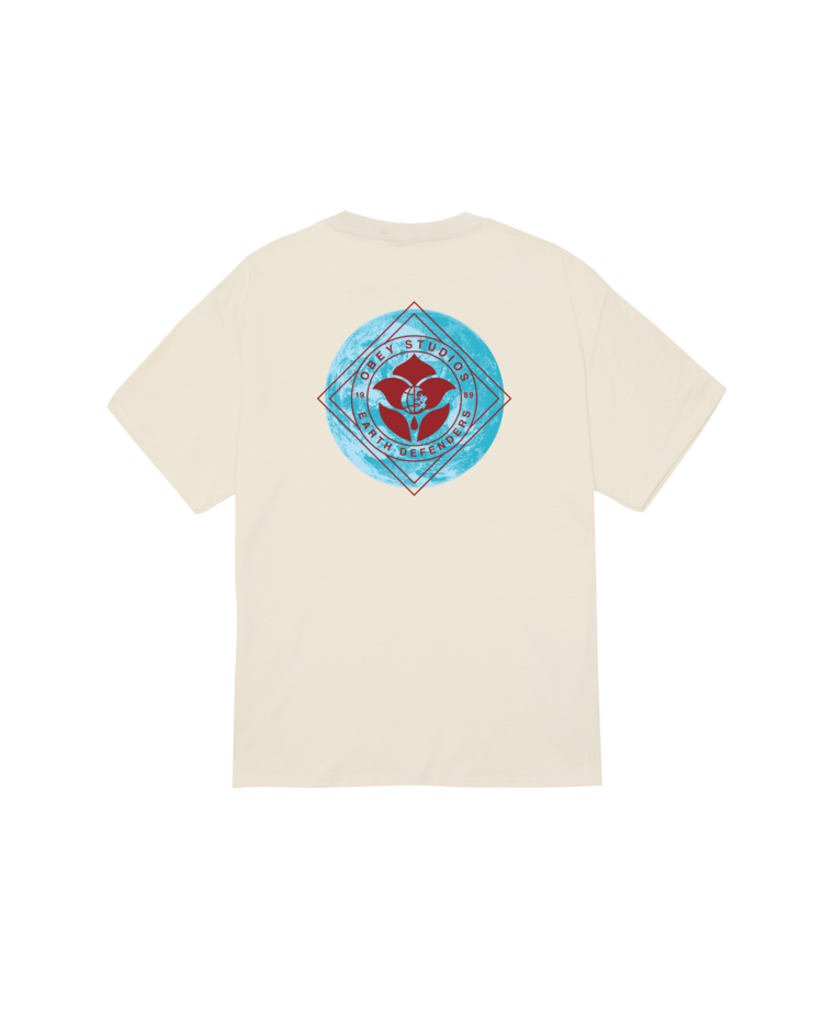 Obey Earth Defenders Tee | Cream