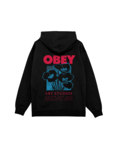 Obey Art Studio Flowers Tee | Black
