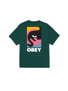 Obey Quarter Icon Tee | Rainforest