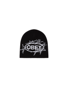 Obey Scram Beanie | Black