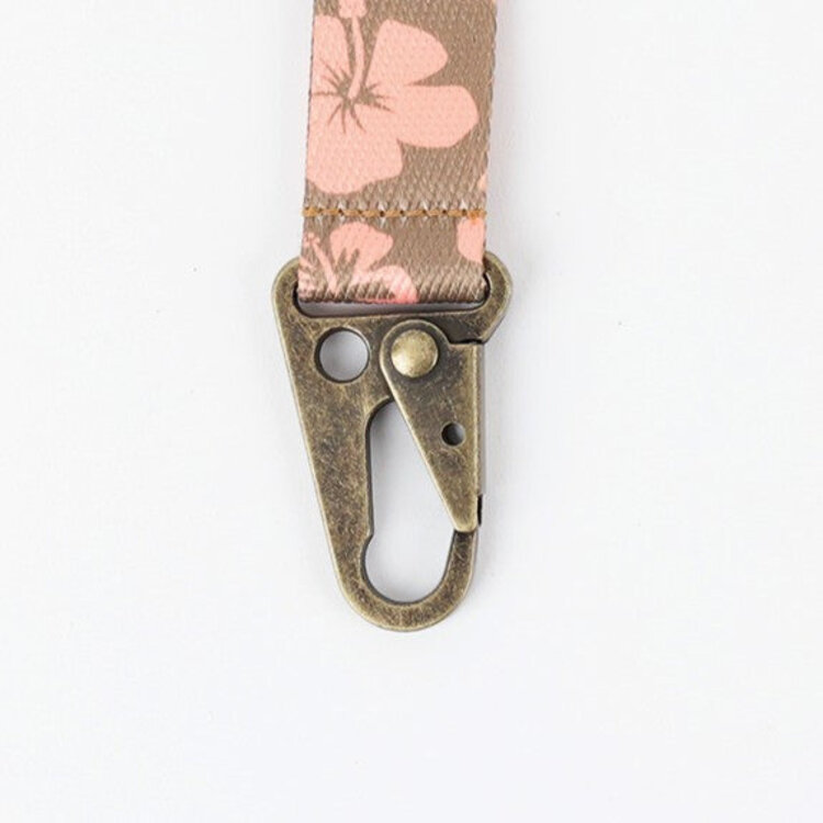 Thread Thread Keychain Clip | Hawaiian Floral