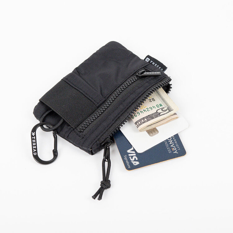 Thread Thread Pouch Wallet | Black